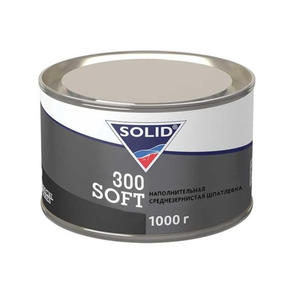 Наполнительная среднезернистая шпатлевка Solid 300 SOFT 1000 гр 242.11000 Наполнительная среднезернистая шпатлевка Solid 300 SOFT 1000 гр 242.11000