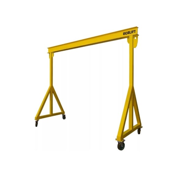 Мини-кран козловой (МПУ) ручной, г/п 2т, пролет 3x3 м OCALIFT mpu2t3x3