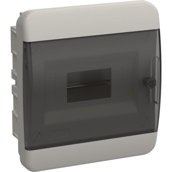 Корпус пластиковый IEK TEKFOR ЩРВ-П-8 IP41 черн. прозр. дверь TF5-KP12-V-08-41-K01-K03 Корпус пластиковый IEK TEKFOR ЩРВ-П-8 IP41 черн. прозр. дверь TF5-KP12-V-08-41-K01-K03