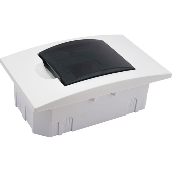 Бокс GENERICA ЩРВ-П-4 модуля, встраиваемый, пластик IP41 MKP12-V-04-41-G
