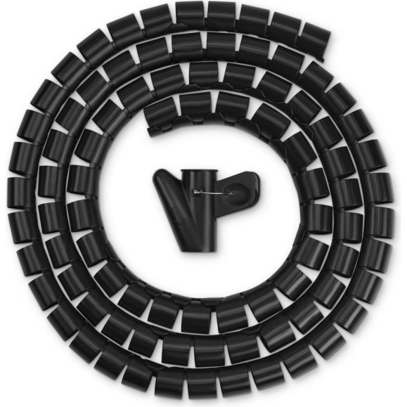Кабельный органайзер BURO BHP CG252B Spiral Hose 25x2000mm Black 1175272 Кабельный органайзер BURO BHP CG252B Spiral Hose 25x2000mm Black 1175272