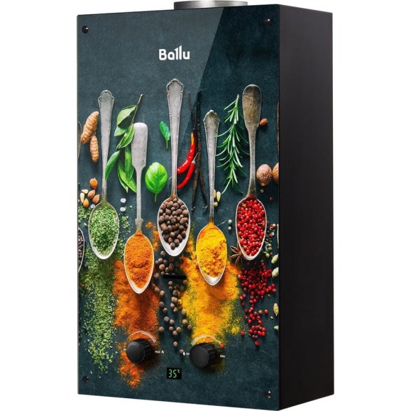 Газовая колонка Ballu GWH 10 Fiery Glass Curry НС-1584732