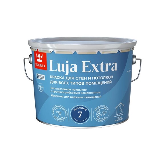 Экстра-стойкая краска Tikkurila LUJA EXTRA A мат 9л 700014019