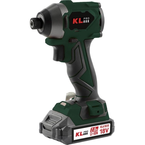 Профессиональный бесщеточный винтоверт аккумуляторный KLPRO KLDV18BH-20 18 v / 2.0 ah 220 Hm 13989