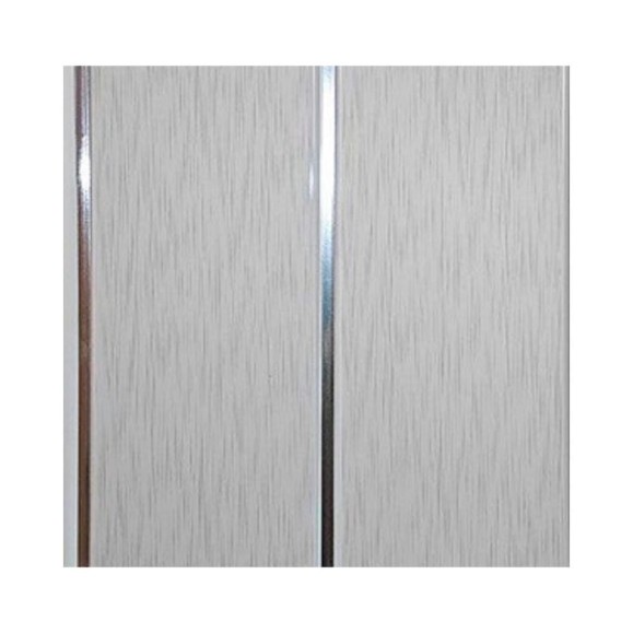 Вагонка DeKOR panel лак Соффито 2 Хром штрих серый, 10 шт/уп 00-00004477