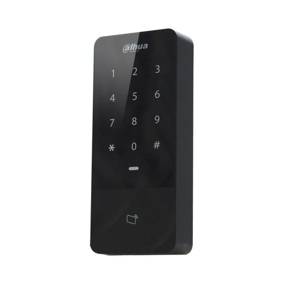 Считыватель RFID влагозащищенный Dahua автономный с клавиатурой DHI-ASI1201E Считыватель RFID влагозащищенный Dahua автономный с клавиатурой DHI-ASI1201E