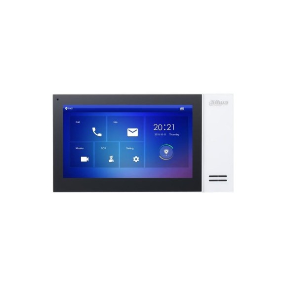 Монитор IP видеодомофона Dahua 7 дюймовый, белый DH-VTH2421FW-P