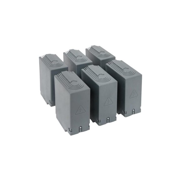 Комплект клеммных крышек для рубильников TwinBlock 160-250А EKF (длинные) 6 шт. tb-cvrlong-6-160-250 Комплект клеммных крышек для рубильников TwinBlock 160-250А EKF (длинные) 6 шт. tb-cvrlong-6-160-250