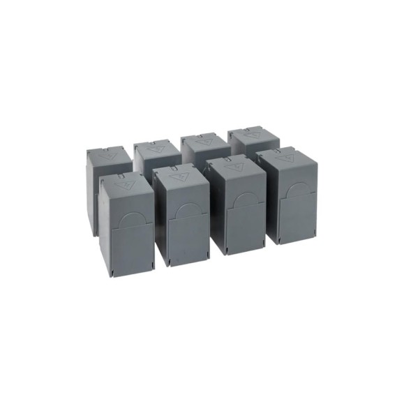 Комплект клеммных крышек для рубильников TwinBlock 315-400А EKF (короткие) 8 шт. tb-cvrshort-8-315-400