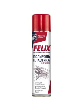 Полироль панели приборов FELIX клубника, 400 мл 411040007