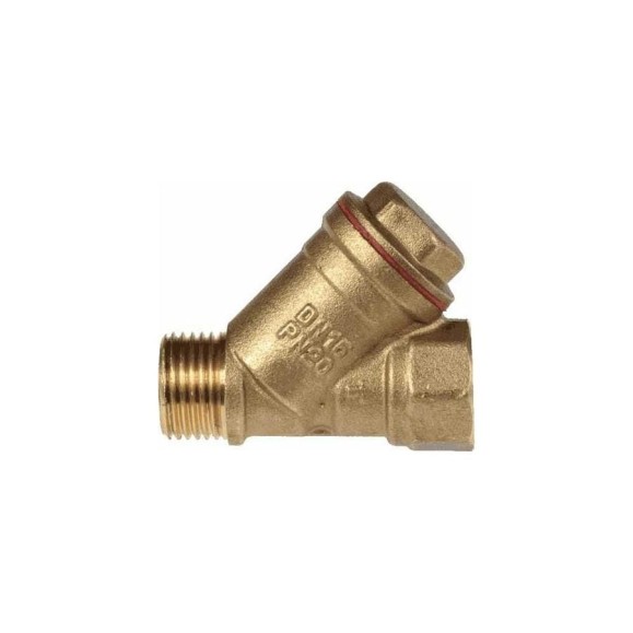 Фильтр косой Terma латунь, 1/2" в/н TRm 33875 33129 Фильтр косой Terma латунь, 1/2" в/н TRm 33875 33129