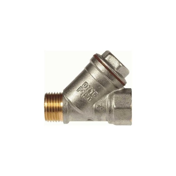 Фильтр косой Terma никелированный, 1/2" в/н TRm 33879 33152