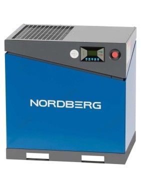 Винтовой компрессор NORDBERG 11 кВт, 1450 л/мин, 10 бар, IP55, без ресивера NCA15