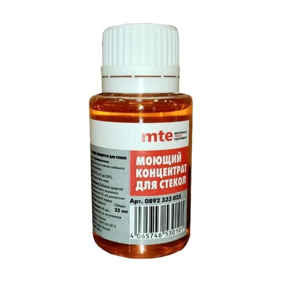 Очиститель стекол MTE концентрат, летний 25 мл 892333025
