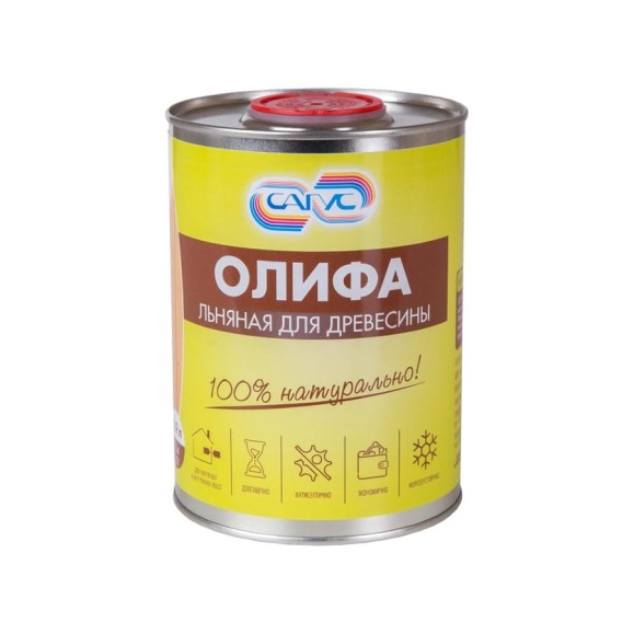 Льняная олифа САГУС 0.9 кг ОЛ 0999 Льняная олифа САГУС 0.9 кг ОЛ 0999