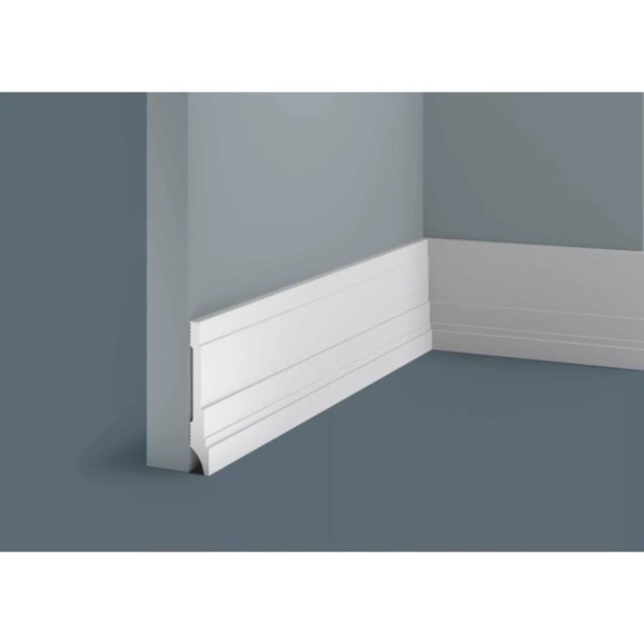 Плинтус Cosca Decor 83x12x2000 мм PX042 Экополимер 00-00072588