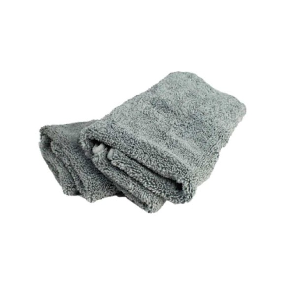 Салфетка двухсторонняя серая из микрофибры Hanko MC-G 40x40 см, 2 шт 800345