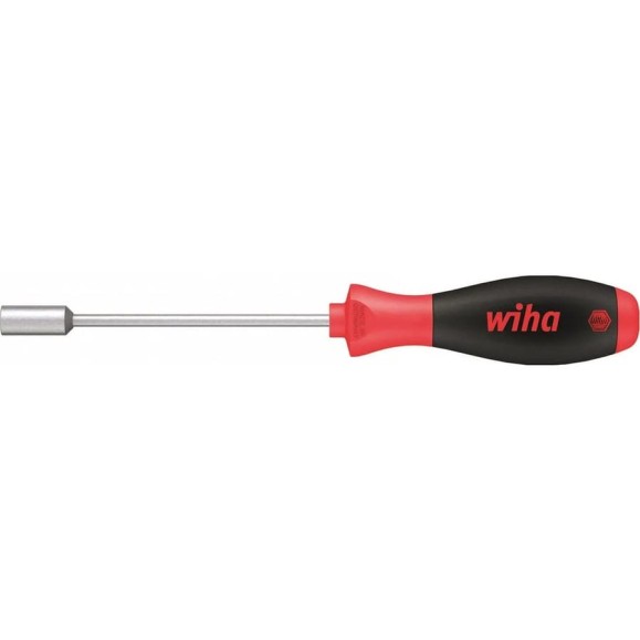 Отвертка Wiha 01020 SoftFinish торцевой ключ с шестигранником, с круглым жалом 5 мм x 125 мм wih01020