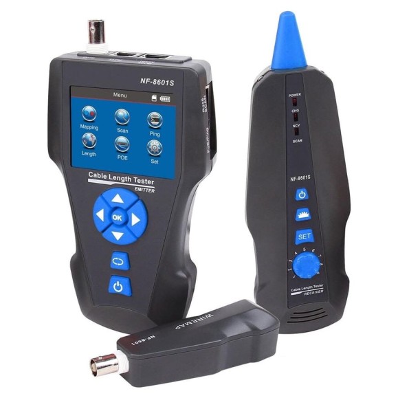 Многофункциональный кабельный тестер NOYAFA NF-8601S Многофункциональный кабельный тестер NOYAFA NF-8601S