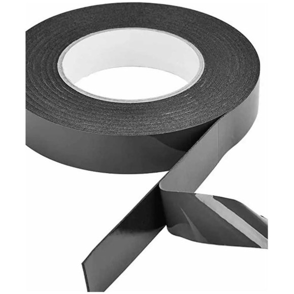Клейкая лента A1 А1 DOUBLE SIDE ACRYLIC TAPE акриловая, двусторонняя, черная, 12 мм, 5 м A-DST-0512 Клейкая лента A1 А1 DOUBLE SIDE ACRYLIC TAPE акриловая, двусторонняя, черная, 12 мм, 5 м A-DST-0512