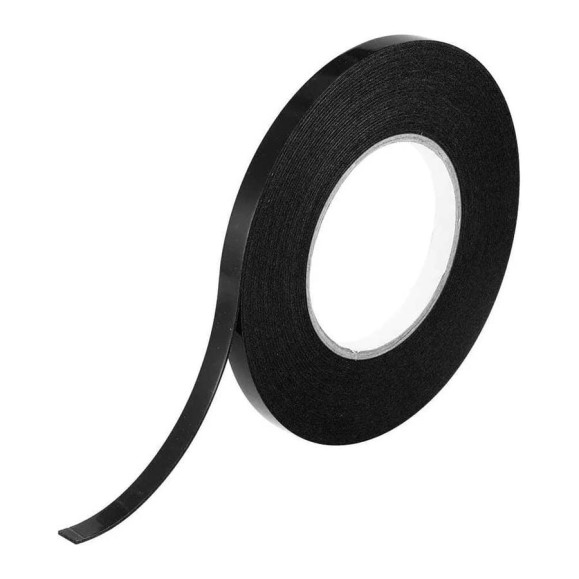 Клейкая лента A1 А1 DOUBLE SIDE ACRYLIC TAPE акриловая, двусторонняя, черная, 9 мм, 5 м A-DST-0509 Клейкая лента A1 А1 DOUBLE SIDE ACRYLIC TAPE акриловая, двусторонняя, черная, 9 мм, 5 м A-DST-0509