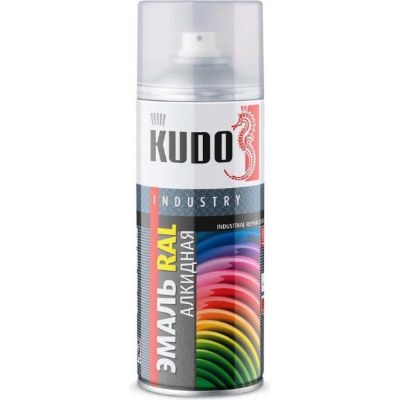 Эмаль универсальная KUDO RAL 9005 реактивный черный KU-09005