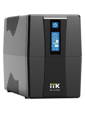 Источник бесперебойного питания ITK ELECTRA ET 600ВА/360Вт с АКБ 1x7AH USB Schuko EET-0600VA-1-001-S Источник бесперебойного питания ITK ELECTRA ET 600ВА/360Вт с АКБ 1x7AH USB Schuko EET-0600VA-1-001-S