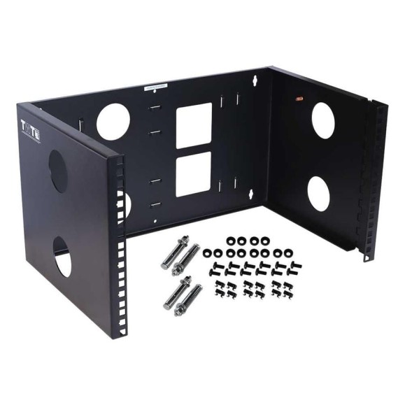 Рама настенная 19", поворотная TWT глубина 305 мм, 3U, черная TWT-FRWRT-3U-BK