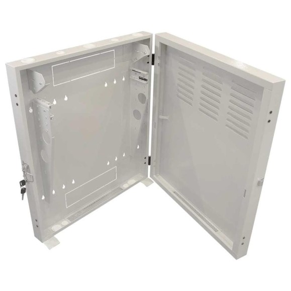 Шкаф настенный вертикальный TWT 2U 643x729, серый TWT-CBVRT-2U-6x7-GY Шкаф настенный вертикальный TWT 2U 643x729, серый TWT-CBVRT-2U-6x7-GY