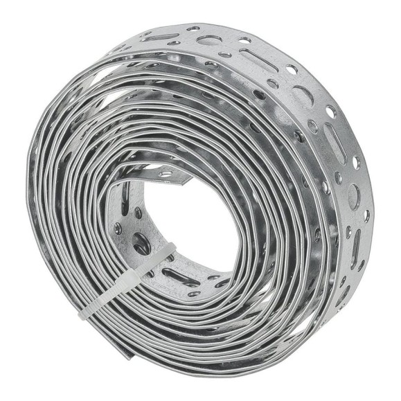 Лента перфорированная VORMANN 20x1,0мм, 10 м, горячеоцинкованная сталь 001403020ZF Лента перфорированная VORMANN 20x1,0мм, 10 м, горячеоцинкованная сталь 001403020ZF