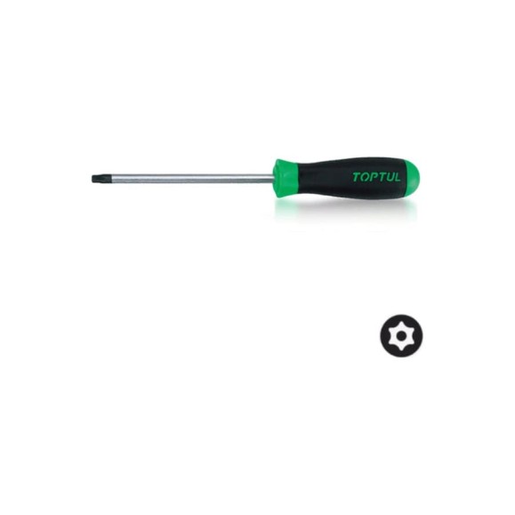 Отвертка TOPTUL TORX T27H с отверстием, FEAB2710 Отвертка TOPTUL TORX T27H с отверстием, FEAB2710