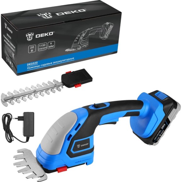 Ножницы садовые аккумуляторные DEKO DKGS20 1x2.0 Ач 063-4474 Ножницы садовые аккумуляторные DEKO DKGS20 1x2.0 Ач 063-4474