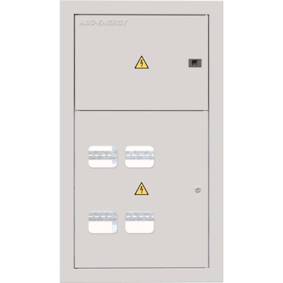 Этажный щит ABC-ENERGY ЩЭ-4 квартир без слаботочного отсека 1000x580x135 IP31 STANDART ЩЭВ24-1005813-СТД