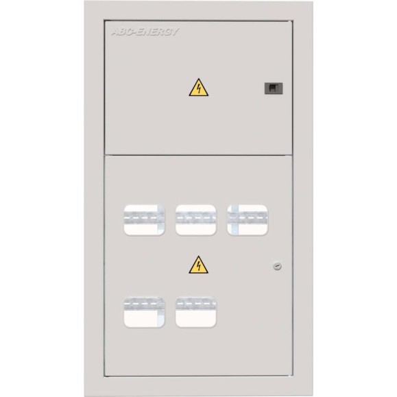 Этажный щит ABC-ENERGY ЩЭ-5 квартир без слаботочного отсека 1000x580x135 IP31 STANDART ЩЭВ25-1005813-СТД