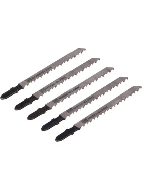 Полотно для лобзика T101DP по дереву 6TPI 100 мм 5 шт FASTER TOOLS 3559