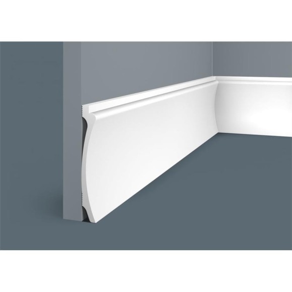 Плинтус Cosca Decor 112x15x2000 мм Экополимер PX04 00-00072306
