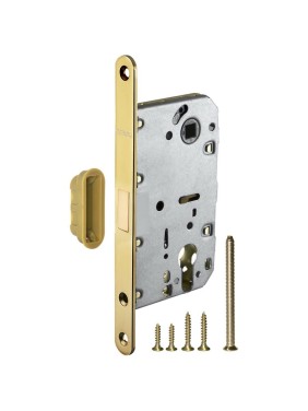 Корпус врезного замка FUARO MAGNM85C-50 (M85C-50) GOLD-24 золото 24K 47437