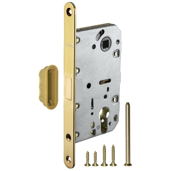Корпус врезного замка FUARO MAGNM85C-50 (M85C-50) GOLD-24 золото 24K 47437 Корпус врезного замка FUARO MAGNM85C-50 (M85C-50) GOLD-24 золото 24K 47437