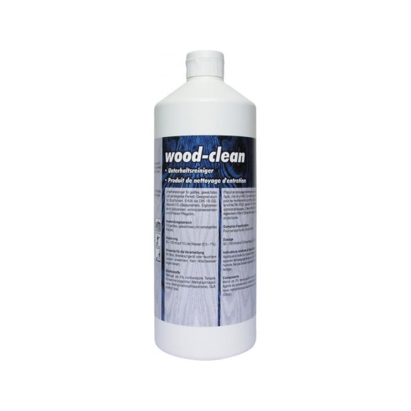 Чистящее средство для ежедневной чистки лакированного паркета Pramol WOOD CLEAN 1 л 21206.08307 Чистящее средство для ежедневной чистки лакированного паркета Pramol WOOD CLEAN 1 л 21206.08307