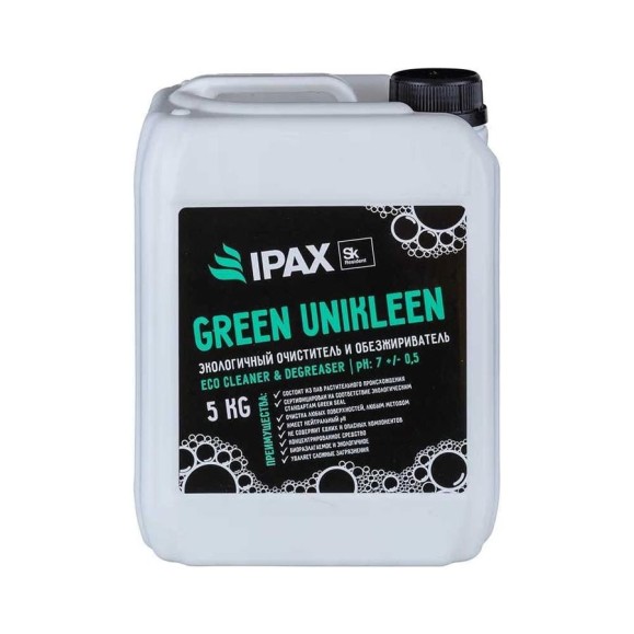 Нейтральное моющее средство IPAX Grenn Unilkleen 7 pH концентрат, 5 кг GUK-5