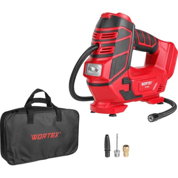 Аккумуляторный компрессор WORTEX CTI 1811 18 В, 11 бар, 12 л/мин 1325445