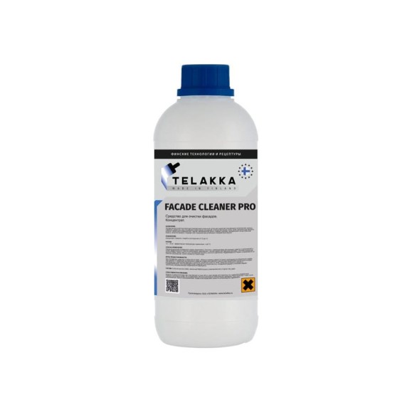 Усиленное средство для мойки фасадов Telakka FACADE CLEANER PRO 1л 4673763647223