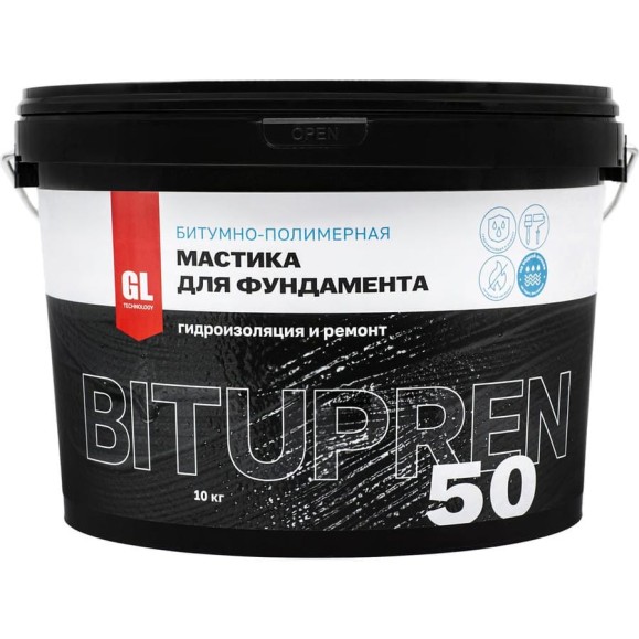 Мастика для фундамента GL Technology В50-10 Мастика для фундамента GL Technology В50-10