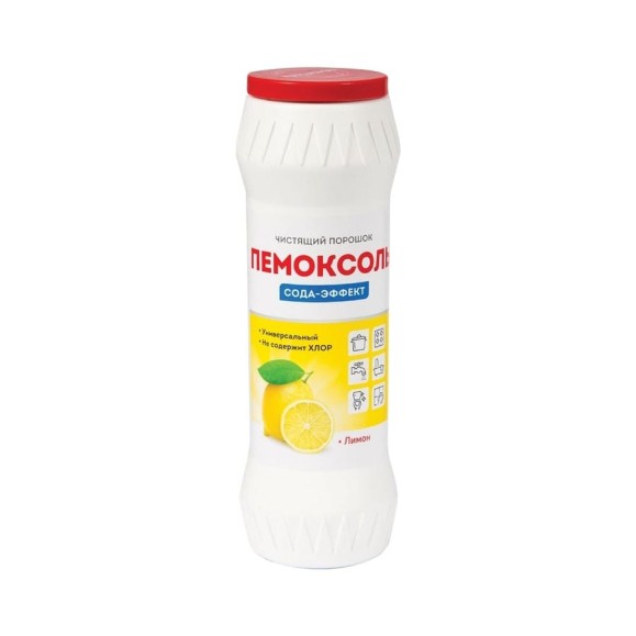 Средство чистящее OfficeClean Пемоксоль Лимон. Сода-эффект порошок 257959
