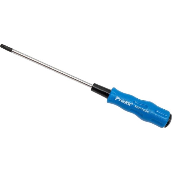 Отвертка ProsKit 89400-T20HL Torx, антивандальная, T20H С00036789