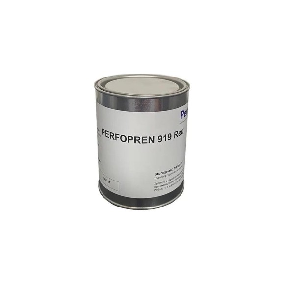 Полихлоропреновый клей в растворе органических растворителей Perfotak Perfopren 919 RED 0,8 кг PFP919RED001