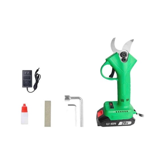 Аккумуляторный бесщеточный секатор Zitrek GreenNer 20 (20В, 2,0Ач Li-ion аккум. 1шт., зу) 082-1857