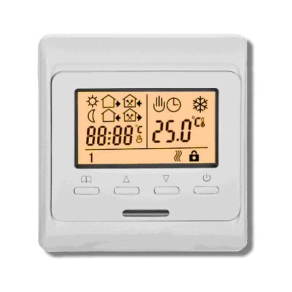 Терморегулятор RTC E51 WIFI WHITE 00-00001091 Терморегулятор RTC E51 WIFI WHITE 00-00001091
