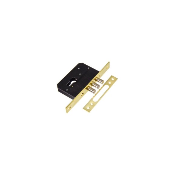 Корпус врезного замка Marlok 189-3M PB золото 004696