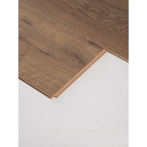 Ламинат Woodstyle Novafloor 33 класс, 8 мм, влагостойкий, 2.13 кв. м в упаковке, Дуб Тичино темный Ламинат Woodstyle Novafloor 33 класс, 8 мм, влагостойкий, 2.13 кв. м в упаковке, Дуб Тичино темный